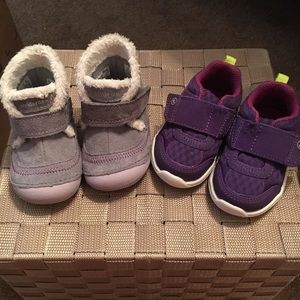 Stride rite 4c purple EUC